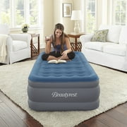 Beautyrest Extraordinaire 20 inch Twin Air Mattress with Built-in Pump for Camping and Guests