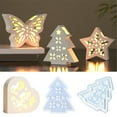 thumbnail image 2 of Yoetaun Hollowed Heart Butterfly Star Silicone Molds Epoxy Resin Molds for Making Candle Holder Tealight Holder Home Decoration Color 8, 2 of 9