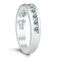 thumbnail image 2 of SZUL Women's 1 Carat TW Channel Set Diamond Band in 10K White Gold (J-K-L Color, I2-I3 Clarity), 2 of 4
