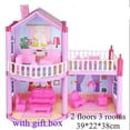 thumbnail image 4 of Dsj55-2 126pcs/set Children Passing Domestic Toy Doll House Princess Castle Set Simulation Disguise House, 4 of 4