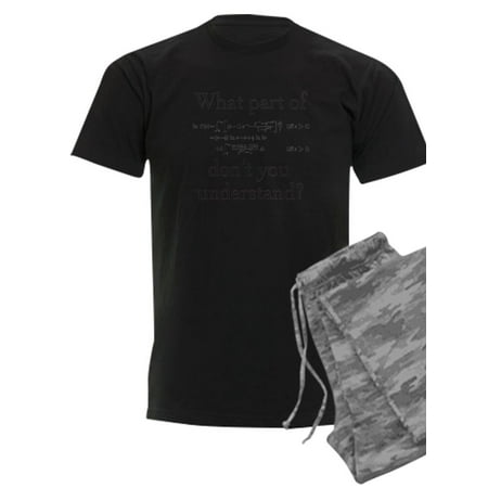 

CafePress - What Part Of... Men s Light Pajamas - Men s Dark Pajamas