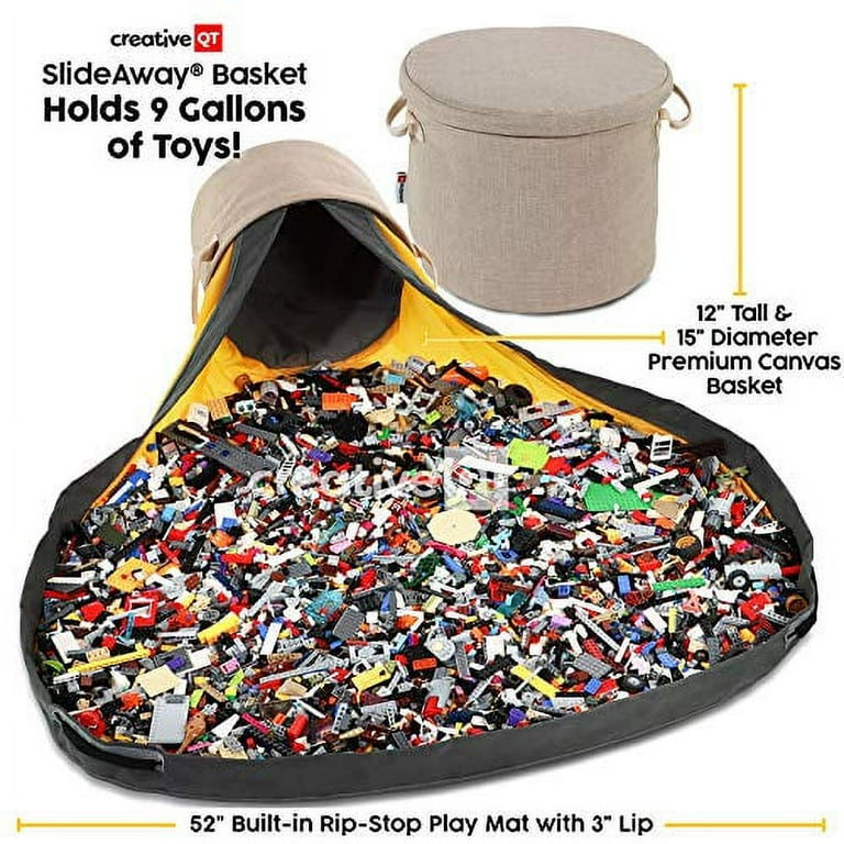 Slide away toy bin deals