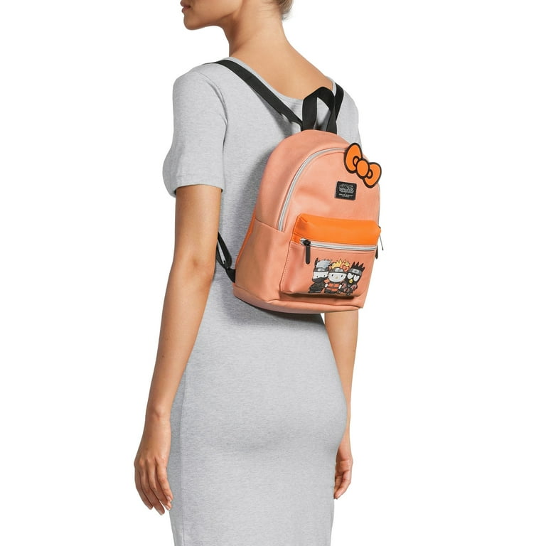 Sanrio Hello Kitty x Naruto Shippuden Womens Mini Backpack Orange, Women's, Size: One Size