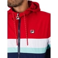 thumbnail image 4 of Fila Shaan Colourblock Zip Jacket, Blue, 4 of 6