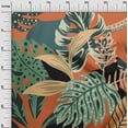 thumbnail image 3 of oneOone Velvet Orange Fabric Ocean Underwater Life Diy Clothing Quilting Fabric Print Fabric By Yard 58 Inch Wide, 3 of 4