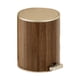 thumbnail image 3 of Bote de basura para baño con tapa, bote de basura con pedal, bote de basura con escalón, contenedor de basura para lavandería, inodoro, garaje, 12 litros, 3 of 8
