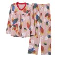 thumbnail image 1 of REDHOTYPE Pyjama Fantaisie à Fleurs pour Femme, Printemps Automne, Maman, Manches Longues, Coton, Col Rond, Automne pour Femme, Grande Taille, Tenue d'Intérieur, 1 of 2