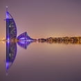 thumbnail image 2 of Shamaa, Mohammed 20x20 Gold Ornate Wood Framed with Double Matting Museum Art Print Titled - Burj Al Arab Reflections, 2 of 4