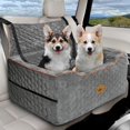 thumbnail image 1 of Asiento de coche para perros melafa365 para perros medianos/grandes de menos de 27 kg, 1 of 6