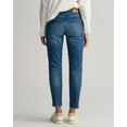 thumbnail image 3 of Gant Apparel S Women's D2. Hw Straight Cropped Jeans Iterations Blue , 30 Reg US, 3 of 3