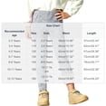 thumbnail image 6 of Diufon Fleece Lined Leggings Girls High Waisted Thickened Thermal Pants Kids Fall Winter Warm Layering Bottoms, 6 of 8