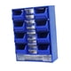 thumbnail image 2 of Organizador de piezas de hardware Strade Fareast Limited caja de herramientas montada en la pared Azul 30 cm x 13,1 cm x 40,8 cm, 2 of 8