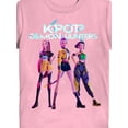thumbnail image 4 of K-Pop Demon Hunters Boys' Graphic 2-Piece Set T-Shirts, Candy Pink and Light Birch, Sizes 4-18, 4 of 11