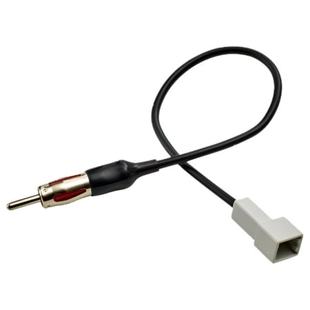 Metra - Antenna Adapter for Select 2009-2023 Hyundai Elantra Sonata Santa Fe Sorento Soul Sportage - Black