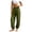 Army Green, variant on Harem Pants for Women Cotton Linen Yoga Boho Palazzo Pants with Pockets Lightweight Drawstring Elastic High Waisted Loose Comfy Trousers