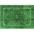 thumbnail image 1 of Ahgly Company Indoor Rectangle Persian Emerald Green Traditional Area Rugs, 8' x 12', 1 of 4