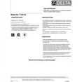 thumbnail image 2 of Delta T13H152 Commercial Shower Trim with 24" Combination Grab / Slide Bar, Chrome, 2 of 2