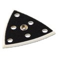 thumbnail image 2 of 1Pc 95X95X95Mm 6 Holes Backing Pad Hook & Loop Triangle Sanding Pad for Sander, 2 of 9