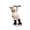 B, variant on Chef Figurine Ornament Cute Cartoon Chef Statue Desktop Sculpture Decor for Kitchen Cafe Coffee Shop Counter Tabletop Home Housewarming Gift