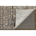 thumbnail image 4 of Feizy Caprio Transitional Damask, Gray/Ivory/Tan, 2'6" x 12' Runner Sheen Bohemian & Eclectic Distressed Floor Rug for Living room Bedroom, 4 of 9