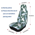 thumbnail image 4 of Vsdgher Beautiful Whales Automotive Seat Covers for Cars Trucks and SUVs – Car Seat Covers for Truck Seat Protectors Set of 2, 4 of 7