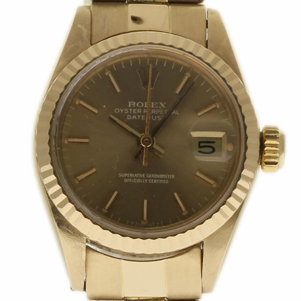 Pre-Owned Rolex Datejust 6917 Gold 