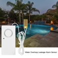 thumbnail image 3 of Water Sensor Alarm Leak Detector, Water Leak Detector 120dB Water Overloop Leakage Alarm Water Level Alarm System for Pure Water, Mineral Water, Distilled Water, 3 of 7