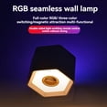 thumbnail image 4 of Luz LED RGB con Sensor de Movimiento, Recargable por USB, Luz para Cocina, Dormitorio, Escaleras, Pasillo, Armario, Iluminación de Armarios., 4 of 5