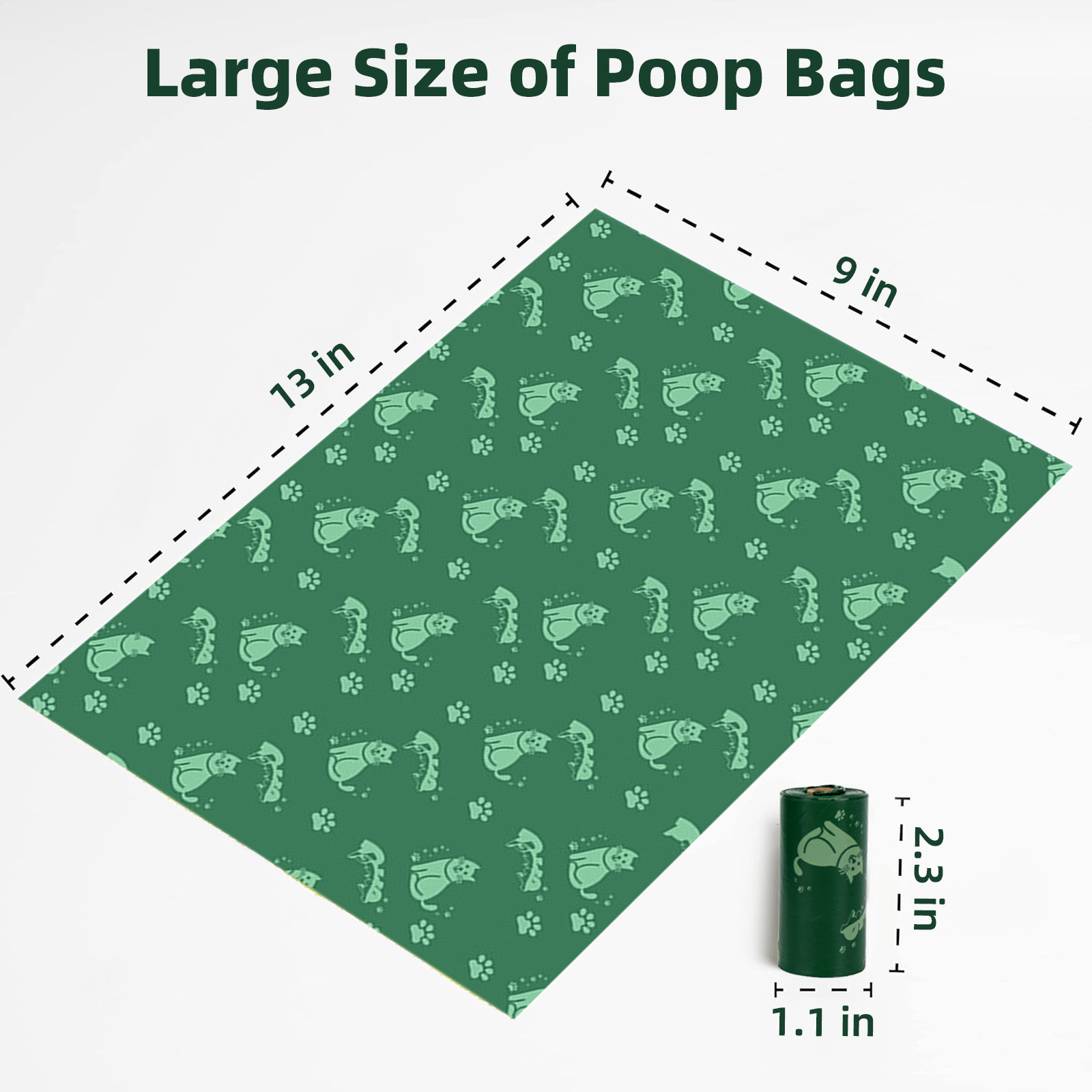 DaPlug Dog Poop Bags with Dispenser, 180 Count photo 6