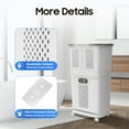 thumbnail image 4 of Multi‑Layer Rolling Laundry Basket with Removable Hampers, Ventilated PP Laundry Sorter with Wheels – Space‑Saving Clothes Storage for Laundry Room, Bedroom & Bathroom, 4 of 14