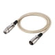 thumbnail image 3 of Cable de Micrófono Spptty XLR Macho a Hembra 3 Pines 3 metros Color Oro, 3 of 7