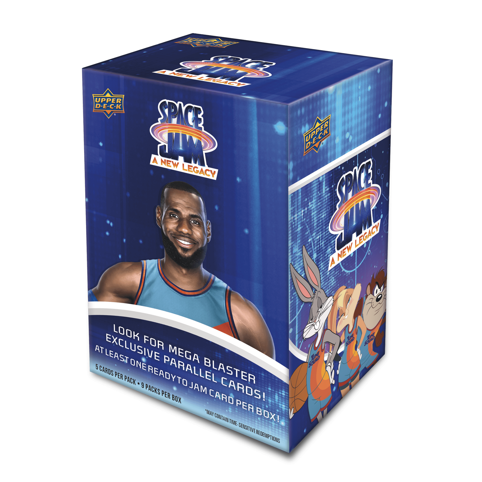 21 Upper Deck Space Jam 2: A New Legacy Mega Box Trading Cards