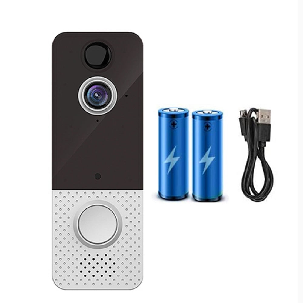 Smart WiFi 1080P Video Doorbell Wireless Security Camera, Wireless Security