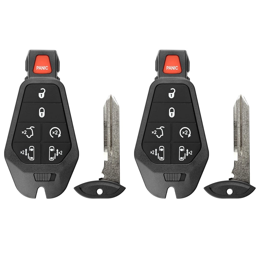 2 NEW Fobik Remote Transmitter Key Fob Blade For Town /& Country Grand Caravan