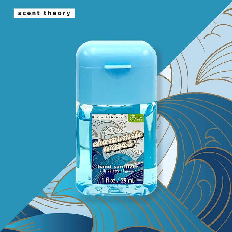 Scent Theory Hand Sanitizer Gel, Chamomile Waves, 1 fl oz