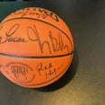 thumbnail image 3 of 1972-1973 New York Knicks NBA Champs Team Signed Basketball Steiner  JSA COA, 3 of 11