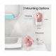 thumbnail image 2 of Dispensador de jabón espumoso para niños con forma de animalito blanco, 2 of 7
