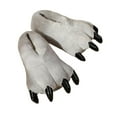 thumbnail image 4 of Warm Slippers House Shoes Fuzzy Footwear Plush Cat Paw Design for Women Adults Indoor Bedroom Use, 4 of 9