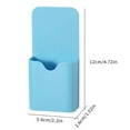 thumbnail image 2 of YFind Plastic Magnetic Pen Holder Erase Marker Storage Box Pencil Cup for Home office Classroom Whiteboard Fridge Refrigerator Locker,Blue, 2 of 10