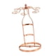 thumbnail image 5 of Estante para vinos 2 en 1, estante para copas, almacenamiento y exhibición, 6 copas y 1 botella, único rosa áurea, 5 of 9