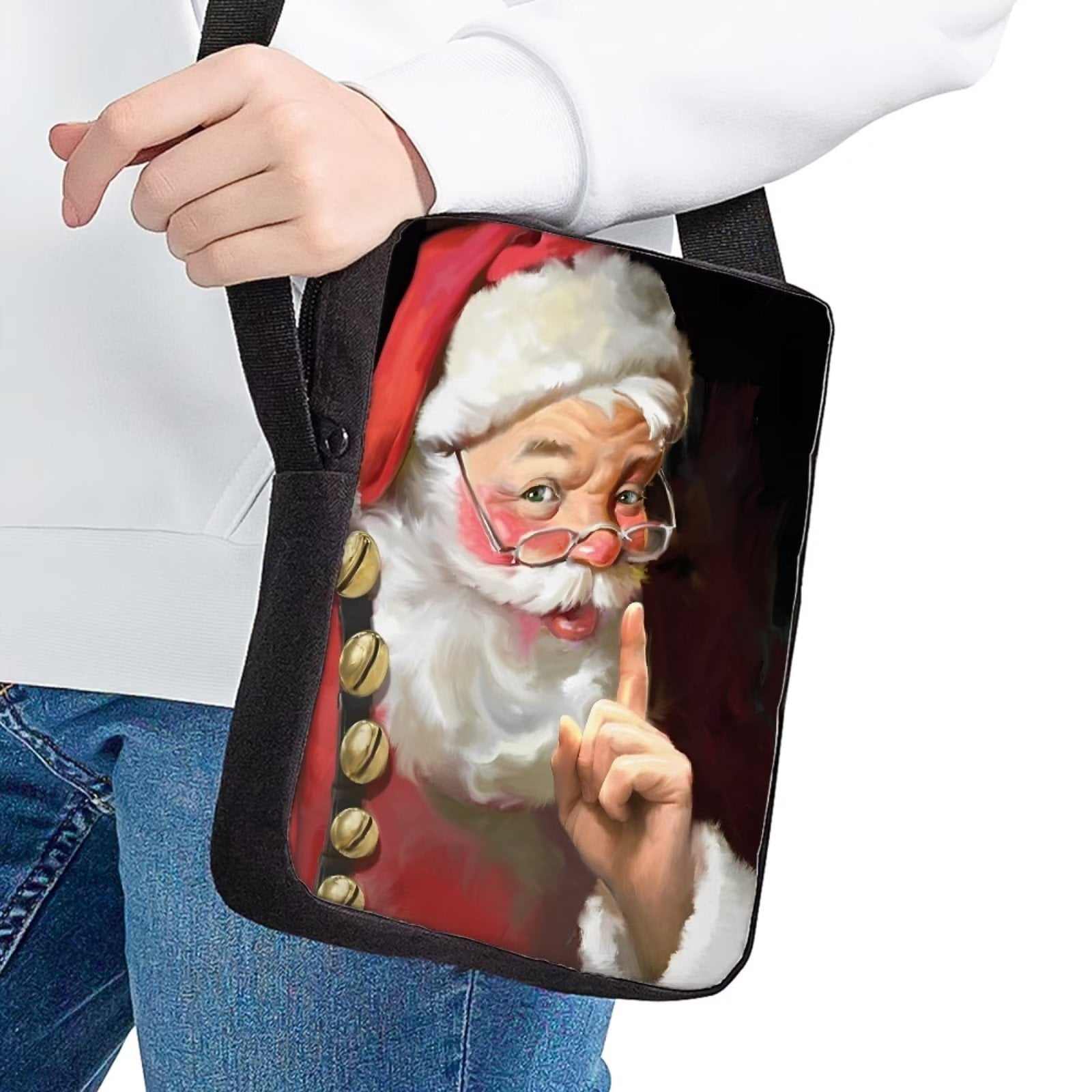 Pzuqiu Small Messenger Bag Phone Purse for Women Christmas Gifts Crossbody  Bag for Kids Santa Claus Shoulder Handbag TravelBeach Satchel Cute Stuff  Sack for Girls Boys - Walmart.com