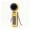 Yellow, variant on Handheld Portable Fan Summer Color-Block Foldable Lanyard Fan Stepless Speed Regulation Neck-Hanging Desktop Handheld Mini High-Speed Fan for Outdoor Activities, Travel, Beach