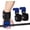 Blue, variant on Weight Lifting Hooks (Pair), Heavy Duty Wrist Straps for Weightlifting, Hand Grip Support Lifting Hooks for Weight Lifting, Deadlifts, Pull Ups, Rows & Shrugs