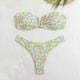 thumbnail image 1 of Traje de baño para mujer, moda, cómodo, estampado, bikini, traje de baño de color liso para mujer, conjuntos de bikinis, trajes de baño para mujer, 1 of 5