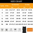 thumbnail image 2 of QRIC Neoprene Sauna Suit for Men Waist Trainer Vest Zipper Body Shaper with Adjustable Double Straps Tank Top, 2 of 6