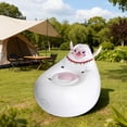 thumbnail image 7 of Cute Animals Inflatable Chair, Portable Lazy Sofa Lounge Seat, Thick PVC Comfortable Chair, Lightweight Foldable Furniture for Bedroom Living Room Balcony Beach Camping, 7 of 7