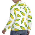 thumbnail image 6 of Picia Corns Pattern Casual Men's Hoodie - Lightweight Hooded Sweatshirt with Kangaroo Pocket, Comfortable Pullover for Everyday, Travel-X-Large, 6 of 7