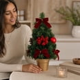 thumbnail image 7 of YingYouFu Small Christmas Tree, Tabletop Mini Christmas Tree, Artificial Table Top Xmas Tree for Holiday Home Indoor Christmas Decorations, 7 of 7