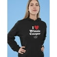 thumbnail image 2 of I Love Winnie The Wonder Years Hoodie Women -T-Line Designs, Female Small, 2 of 4