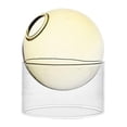 thumbnail image 4 of Abbracc Transparent Glass Hydroponic Vase Decor Flowerpot Terrarium Desk Vase Flower Pot Yellow Short, 4 of 9